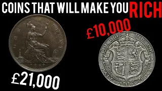 10 Pre Decimal Coins that will make you RICH if you have them!