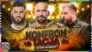 PACZUSKI I SOLDAEV VS DURNIAT | XTB KSW COLOSSEUM 2 - KONFRONTACJA #2