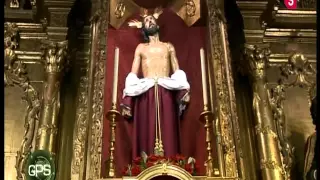 Montaje de los pasos de la Hermandad de Jesús Despojado, Sevilla