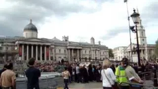 T-Mobile Commercial Hey Jude, Trafalgar Square 30th of April