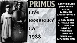 Primus Live Berkeley, CA 1988