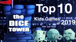 Top 10 Kids Games of 2019 - with Tom Vasel