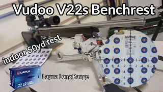 22LR Benchrest Vudoo V22s ARA/USBR | Lapua Long Range 50 yds