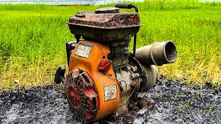 Talented Mechanic Perfectly Restored An Old Gas Pump Forgotten On a Deserted Field//Recovery Project