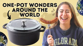 5 EASY One Pot Meals From Around The World