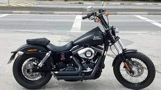 Rodolfinho da Z- Testando Harley Davidson Street Bob.