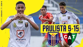 CATANDUVA X TAQUARITINGA - CAMPEONATO PAULISTA SUB15