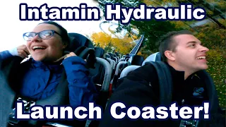 Riding Norway's Only Launch Coaster! Speed Monster On-Ride Reaction Tusenfryd