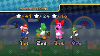 Mario Party 9 - Mario vs Luigi vs Yoshi vs Birdo - Toad Road