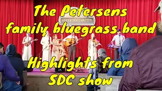 The Petersens family bluegrass band- highlights from concert at Silver Dollar City