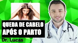 Queda de cabelo após a gravidez é normal? - Dr Lucas Fustinoni