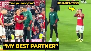 Lisandro Martinez emotional reaction after Varane bid farewell at Old Trafford | Man Utd News