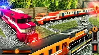Train Racing Games 3D 2 Player - Railway Station Train Simulator - Android GamePlay