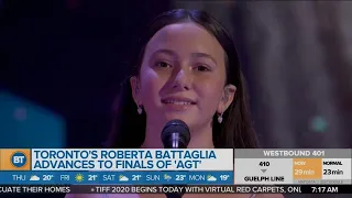 Roberta Battaglia advances to the finals on AGT