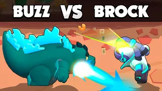 BUZZ vs BROCK | 1 vs 1 | Brawl Stars