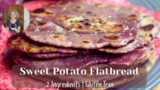 Amazing Sweet Potato Flatbread with Just 2 Ingredients | No Yeast, No Gluten