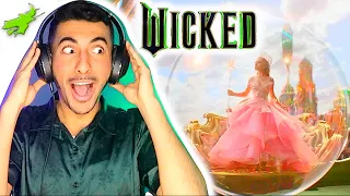 WICKED TRAILER REACTION | And I just watched the musical!! | Musical Theater Reaction