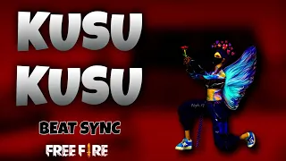 KUSU KUSU BEAT SYNC MONTAGE FREE FIRE | FREE FIRE BEAT SYNC MONTAGE | 2F Legend 71