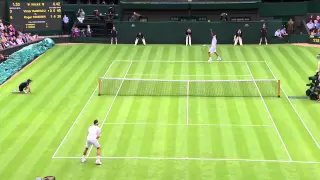 2013 Day 1 Highlights: Roger Federer v Victor Hanescu