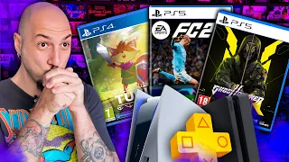 POR FIN! un buen mes de PS PLUS 🔥 PS4 y PS5 🔥 Ea Sport FC 24, GhostRunner y Tunic