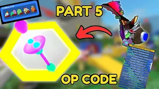 OP CODE!! | Gummy Baller Part 5 | Bee Swarm Simulator
