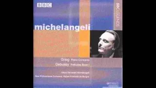 Grieg, Piano Concerto in A minor - III. Allegro moderato molto e marcato - Michelangeli, de Burgos