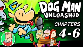 Comic Dub 🐶👮🐱 DOG MAN UNLEASHED (Book 2) Chapters 4-6 | Dog Man Series