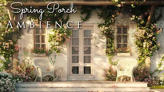 Spring Cottage Porch Ambience ✨️🐦 Birds Chirping for Cottagecore Relaxation