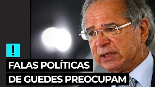 Guedes recuperou parte da credibilidade, mas falas políticas preocupam