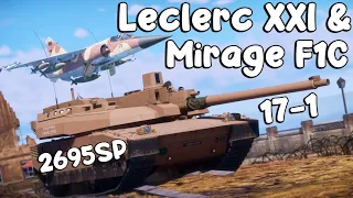 Leclerc XXI & Mirage F1C. 17-1.