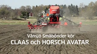 Vånsjö Småbönder kör CLAAS och Horsch Avatar