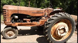 Springtime Gravel Driveway Maintenance with Massey Harris 30