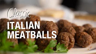 Italian Meatballs Recipe - The Pasta Queen