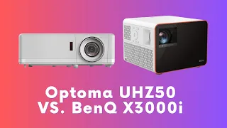 Optoma UHZ50 vs. BenQ x3000i: Side-by-Side Projectors Comparison