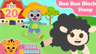 Baa Baa Black Sheep + Finger Family + more Little Mascots Nursery Rhymes & Kids Songs