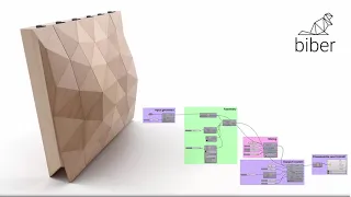 Parametric Wall Cladding Simplified: From Mesh to Fabrication with Biber | Grasshopper Tutorial"