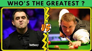 Ronnie O'Sullivan vs. Stephen Hendry - The Debate Ends NOW !