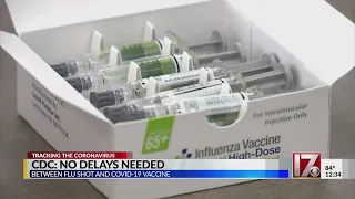 CDC: No delays needed between COVID-19 vaccine, flu shot