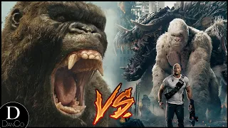 King Kong VS Rampage Monsters (George, Lizzie & Ralph) | BATTLE ARENA | Godzilla VS Kong