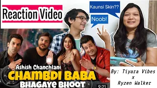 Chambdi Baba Bhagaye Bhoot REACTION | Ashish Chanchlani | Rajkummar Rao| Janhvi Kapoor| Varun sharma