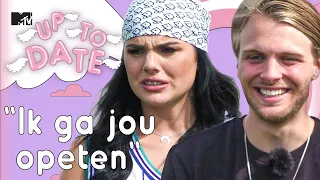 Famke Louise wordt aangevallen door alpaca tijdens date met Rijk Hofman | MTV Up To Date