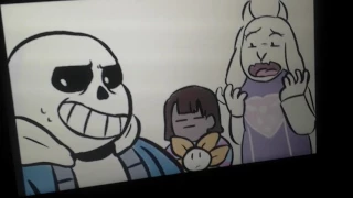 Reacring to sans looks terrible and skeleton jokes