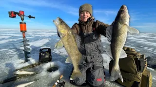 Red Lake Walleye SMASH FEST! (Early Ice 2022)