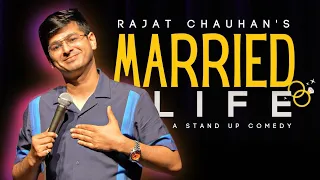 Married life | Stand up comedy by Rajat Chauhan (50th video) #standupcomedy #comedy #rajatchauhan