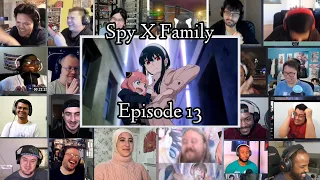 Spy x Family Episode 13 [ Reaction Mashup ]