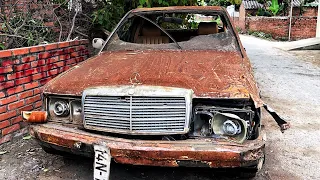 Full restoration 40-year-old old Mercedes supercar | Restore and rebuild cars