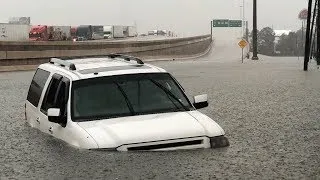 Beaumont flooded after Imelda dumps dozens of inches of rain on the area