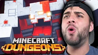 Minecraft Dungeons GAMEPLAY REVEAL Reaction