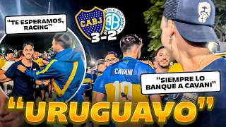 REACCIÓN CON LOS HINCHAS / BOCA 3-2 BELGRANO