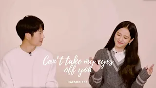 [HAESOO] HAEINxJISOO - Can't Take My Eyes Off You Challege Ep5